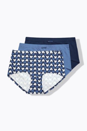 Moda za polnejše Gaćice hipster 3 komada plus velikost, xxl, Ulla Popken in Johann Popken (JP1880)