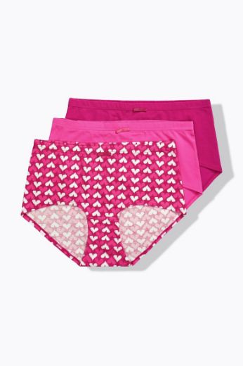 Moda za polnejše Gaćice hipster 3 komada plus velikost, xxl, Ulla Popken in Johann Popken (JP1880)