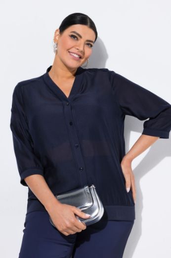 Moda za polnejše Bluza 3/4 rukava plus velikost, xxl, Ulla Popken in Johann Popken (JP1880)