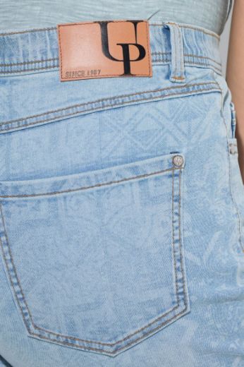 Moda za polnejše Traperice povišenog struka plus velikost, xxl, Ulla Popken in Johann Popken (JP1880)