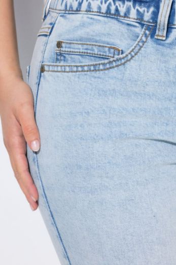 Moda za polnejše Traperice povišenog struka plus velikost, xxl, Ulla Popken in Johann Popken (JP1880)