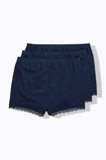 Moda za polnejše Gaćice 3 komada plus velikost, xxl, Ulla Popken in Johann Popken (JP1880)