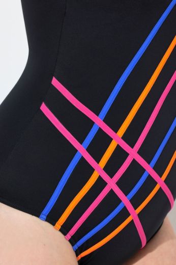 Moda za polnejše Kupaći kostim jednodijelni plus velikost, xxl, Ulla Popken in Johann Popken (JP1880)