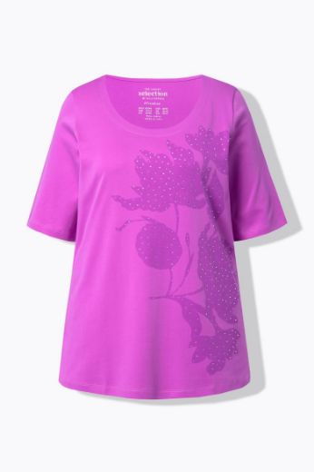 Moda za polnejše Majica kratkih rukava A kroja plus velikost, xxl, Ulla Popken in Johann Popken (JP1880)