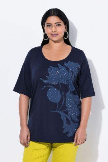 Moda za polnejše Majica kratkih rukava A kroja plus velikost, xxl, Ulla Popken in Johann Popken (JP1880)