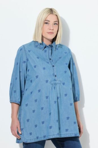 Moda za polnejše Bluza 3/4 rukava plus velikost, xxl, Ulla Popken in Johann Popken (JP1880)