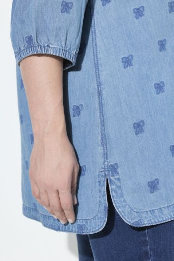 Moda za polnejše Bluza 3/4 rukava plus velikost, xxl, Ulla Popken in Johann Popken (JP1880)