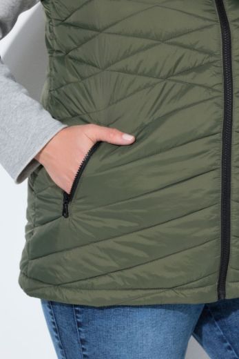 Moda za polnejše Prsluk prošiveni plus velikost, xxl, Ulla Popken in Johann Popken (JP1880)