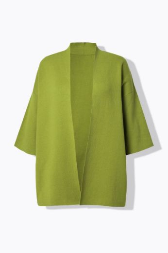 Moda za polnejše Kardigan širokih 3/4 rukava plus velikost, xxl, Ulla Popken in Johann Popken (JP1880)