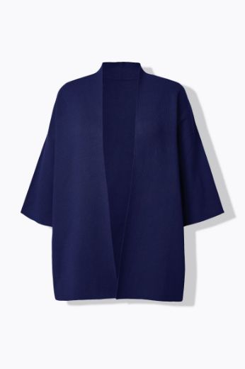 Moda za polnejše Kardigan širokih 3/4 rukava plus velikost, xxl, Ulla Popken in Johann Popken (JP1880)