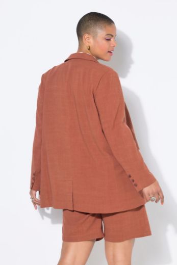 Moda za polnejše Sako na dvostruko kopčanje dužeg kroja plus velikost, xxl, Ulla Popken in Johann Popken (JP1880)