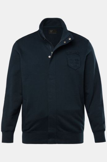 Moda za polnejše Majica dugih rukava s patentim zatvaračem plus velikost, xxl, Ulla Popken in Johann Popken (JP1880)