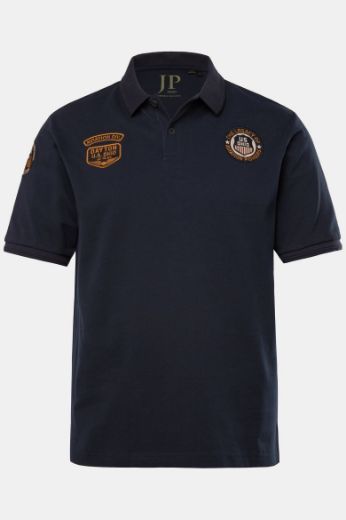 Moda za polnejše Majica Polo kratkih rukava plus velikost, xxl, Ulla Popken in Johann Popken (JP1880)