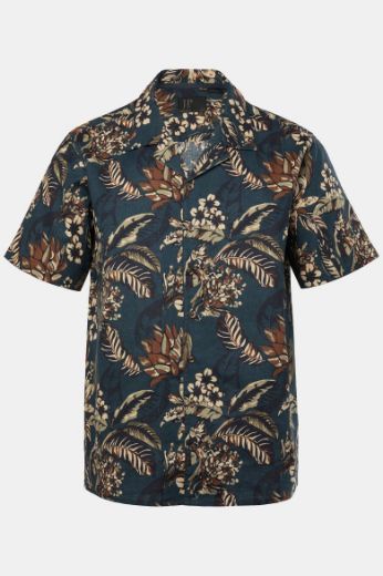 Moda za polnejše Košulja kratkih rukava od mješavine lana plus velikost, xxl, Ulla Popken in Johann Popken (JP1880)