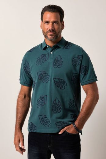 Moda za polnejše Majica Polo kratkih rukava plus velikost, xxl, Ulla Popken in Johann Popken (JP1880)