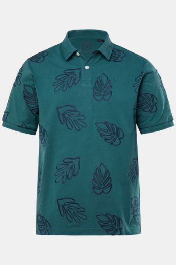 Moda za polnejše Majica Polo kratkih rukava plus velikost, xxl, Ulla Popken in Johann Popken (JP1880)