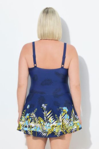 Moda za polnejše Kupaći kostim haljina plus velikost, xxl, Ulla Popken in Johann Popken (JP1880)