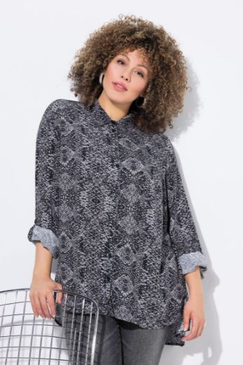 Moda za polnejše Košulja dugih rukava dužeg kroja plus velikost, xxl, Ulla Popken in Johann Popken (JP1880)