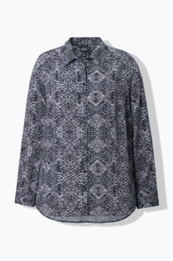 Moda za polnejše Košulja dugih rukava dužeg kroja plus velikost, xxl, Ulla Popken in Johann Popken (JP1880)