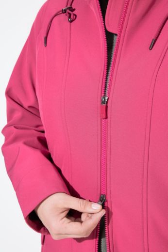 Moda za polnejše Jakna vodoodbojna s kapuljačom dužeg kroja plus velikost, xxl, Ulla Popken in Johann Popken (JP1880)