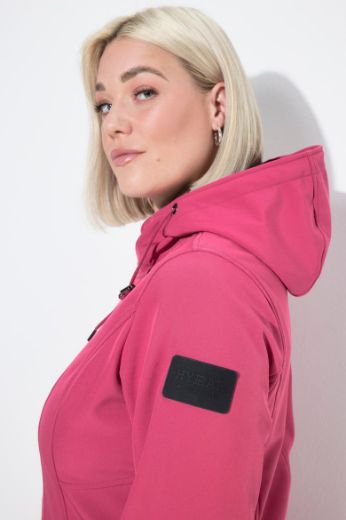 Moda za polnejše Jakna vodoodbojna s kapuljačom dužeg kroja plus velikost, xxl, Ulla Popken in Johann Popken (JP1880)
