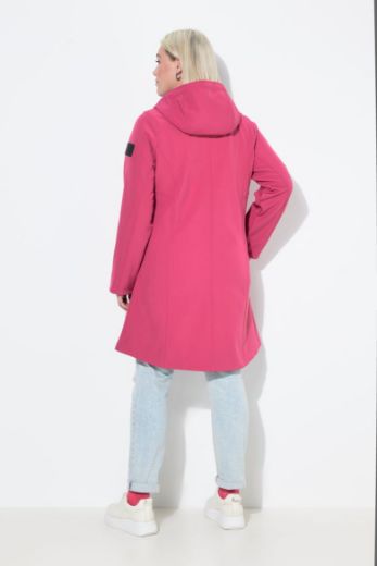 Moda za polnejše Jakna vodoodbojna s kapuljačom dužeg kroja plus velikost, xxl, Ulla Popken in Johann Popken (JP1880)