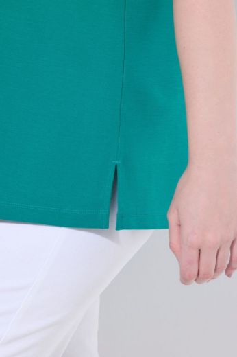Moda za polnejše Majica kratkih rukava A kroja plus velikost, xxl, Ulla Popken in Johann Popken (JP1880)