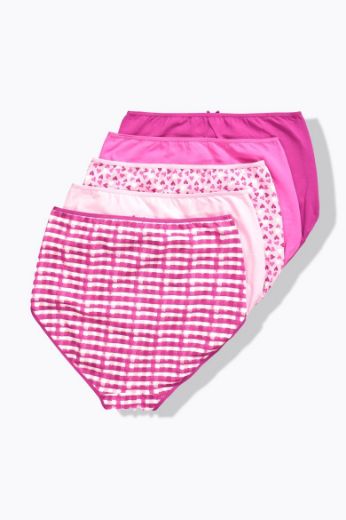 Moda za polnejše Gaćice maxi 5 komada plus velikost, xxl, Ulla Popken in Johann Popken (JP1880)