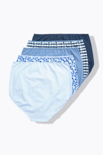 Moda za polnejše Gaćice maxi 5 komada plus velikost, xxl, Ulla Popken in Johann Popken (JP1880)