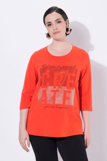 Moda za polnejše Majica 3/4 rukava okruglog ovratnika plus velikost, xxl, Ulla Popken in Johann Popken (JP1880)