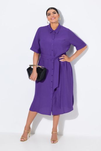 Moda za polnejše Haljina midi A kroja plus velikost, xxl, Ulla Popken in Johann Popken (JP1880)