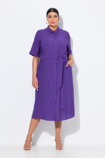 Moda za polnejše Haljina midi A kroja plus velikost, xxl, Ulla Popken in Johann Popken (JP1880)
