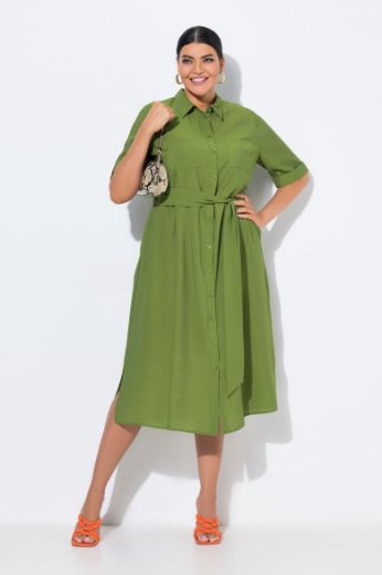 Moda za polnejše Haljina midi A kroja plus velikost, xxl, Ulla Popken in Johann Popken (JP1880)