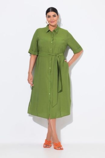 Moda za polnejše Haljina midi A kroja plus velikost, xxl, Ulla Popken in Johann Popken (JP1880)