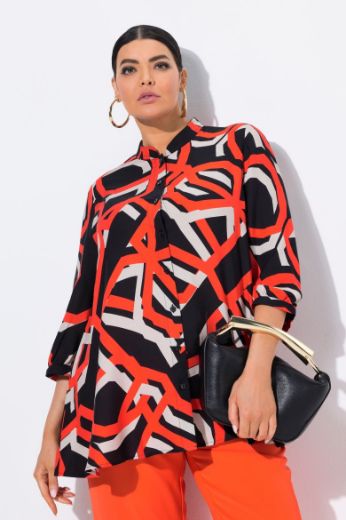 Moda za polnejše Bluza od šifona plus velikost, xxl, Ulla Popken in Johann Popken (JP1880)