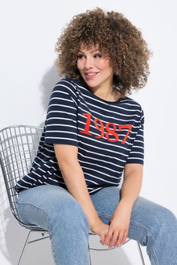 Moda za polnejše Majica kratkih rukava plus velikost, xxl, Ulla Popken in Johann Popken (JP1880)