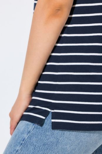 Moda za polnejše Majica kratkih rukava plus velikost, xxl, Ulla Popken in Johann Popken (JP1880)