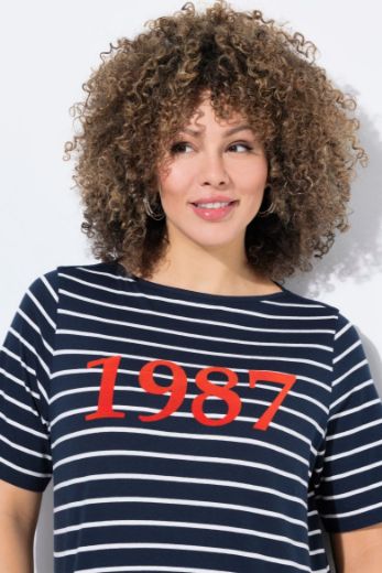 Moda za polnejše Majica kratkih rukava plus velikost, xxl, Ulla Popken in Johann Popken (JP1880)
