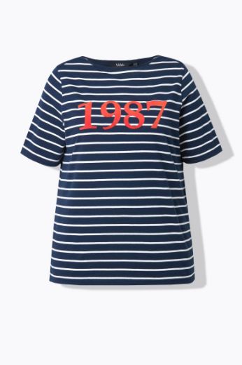 Moda za polnejše Majica kratkih rukava plus velikost, xxl, Ulla Popken in Johann Popken (JP1880)