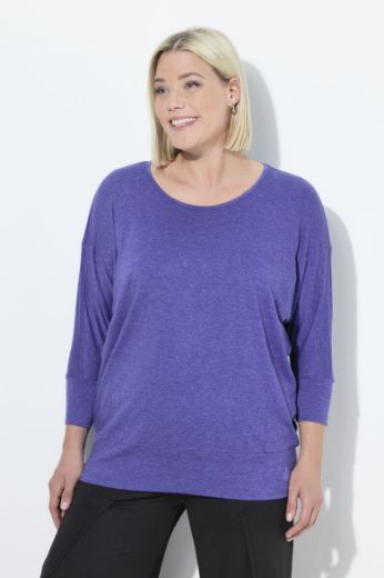 Moda za polnejše Majica 3/4 rukava plus velikost, xxl, Ulla Popken in Johann Popken (JP1880)