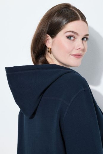 Moda za polnejše Majica dugih rukava s kapuljačom plus velikost, xxl, Ulla Popken in Johann Popken (JP1880)