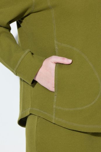 Moda za polnejše Majica dugih rukava s kapuljačom plus velikost, xxl, Ulla Popken in Johann Popken (JP1880)