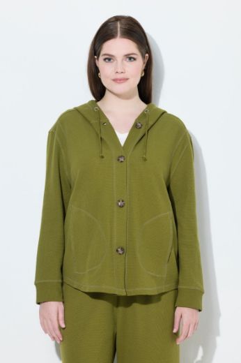 Moda za polnejše Majica dugih rukava s kapuljačom plus velikost, xxl, Ulla Popken in Johann Popken (JP1880)