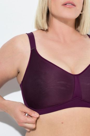 Moda za polnejše Grudnjak od mikrofibre plus velikost, xxl, Ulla Popken in Johann Popken (JP1880)