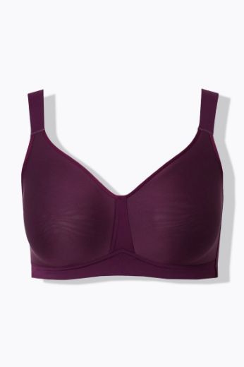 Moda za polnejše Grudnjak od mikrofibre plus velikost, xxl, Ulla Popken in Johann Popken (JP1880)