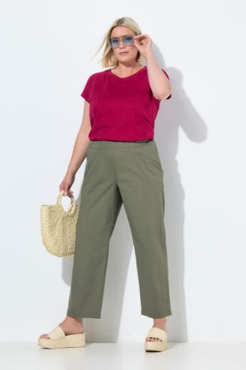 Moda za polnejše Hlače Chino širih nogavica plus velikost, xxl, Ulla Popken in Johann Popken (JP1880)