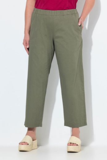 Moda za polnejše Hlače Chino širih nogavica plus velikost, xxl, Ulla Popken in Johann Popken (JP1880)