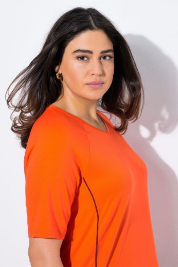 Moda za polnejše Majica sportska kratkih rukava V izreza plus velikost, xxl, Ulla Popken in Johann Popken (JP1880)