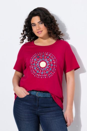 Moda za polnejše Majica kratkih rukava A kroja plus velikost, xxl, Ulla Popken in Johann Popken (JP1880)