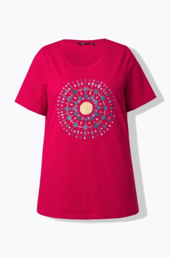 Moda za polnejše Majica kratkih rukava A kroja plus velikost, xxl, Ulla Popken in Johann Popken (JP1880)